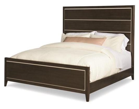 Aria Bed - King 6/6 - Brownstone/Oxford White