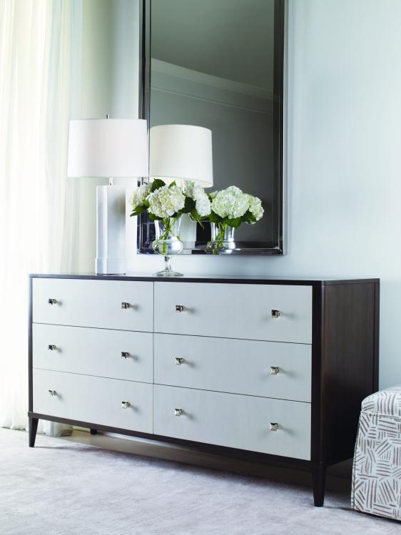 Aria Dresser - Brownstone/Oxford White