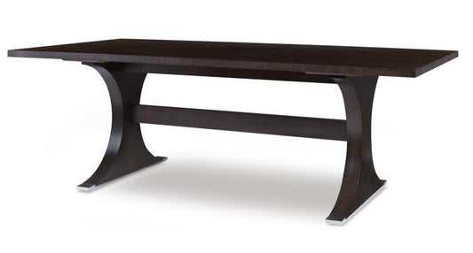 Aria Rectangular Dining Table - Brownstone