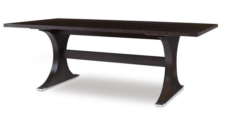 Aria Rectangular Dining Table - Brownstone