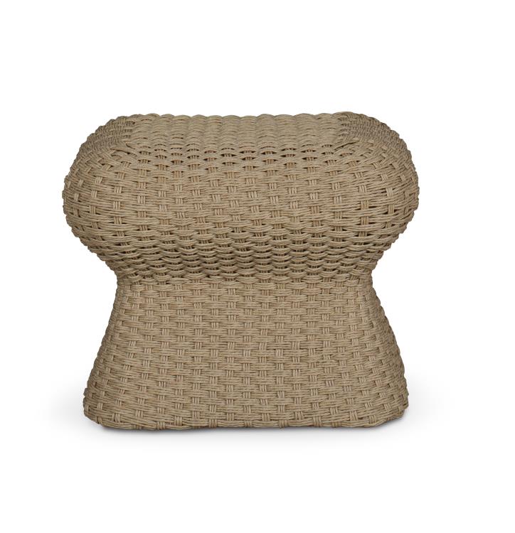 Warren Outdoor Ottoman - Natural