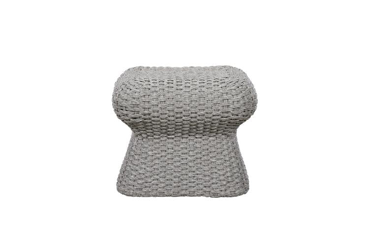 Warren Outdoor Ottoman - Grey