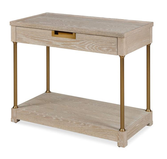 Cadence Single Drawer Nightstand - Sand Cerused