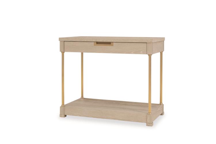 Cadence Single Drawer Nightstand - Sand Cerused