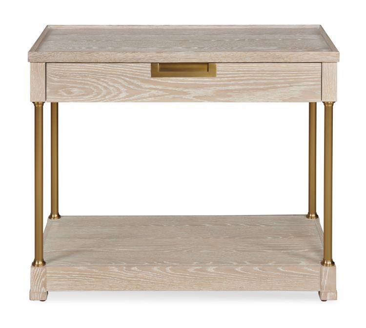 Cadence Single Drawer Nightstand - Sand Cerused