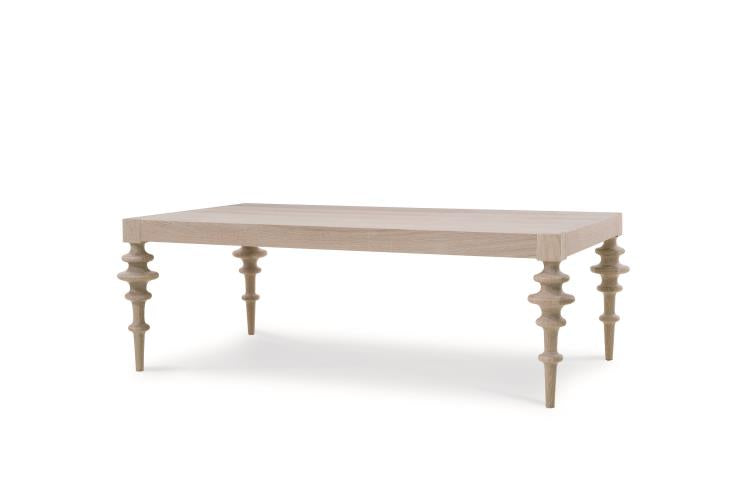 Cadence Cocktail Table - Sand Cerused