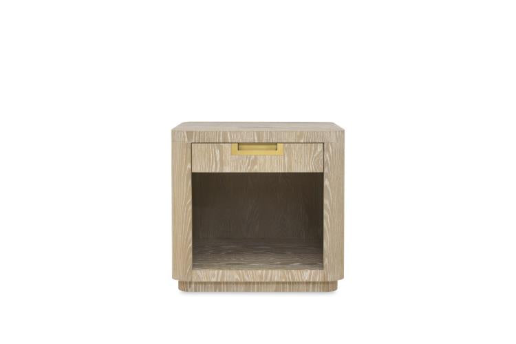 Cadence Lamp Table - Sand Cerused