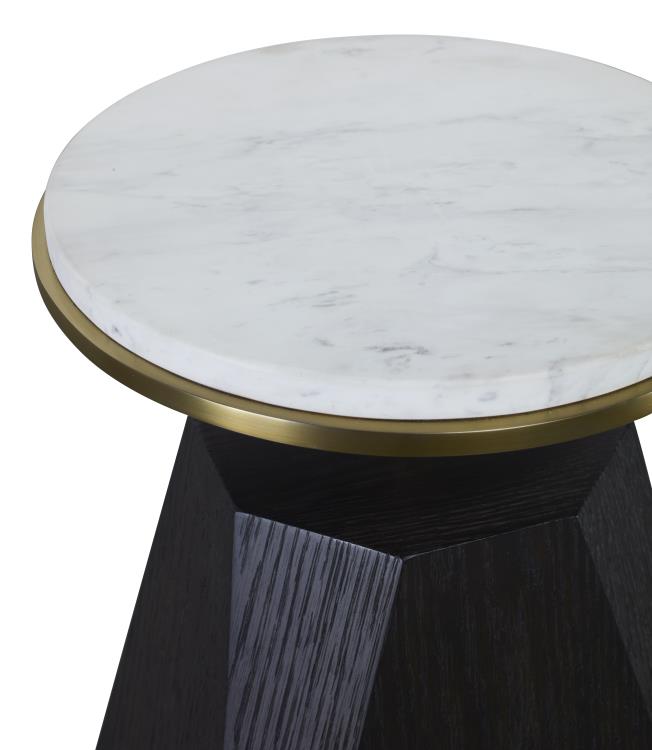 Cadence Accent Table - Mocha