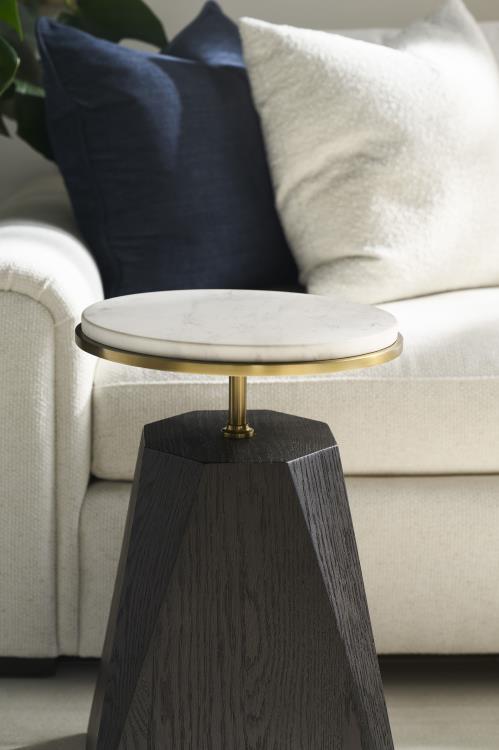 Cadence Accent Table - Mocha