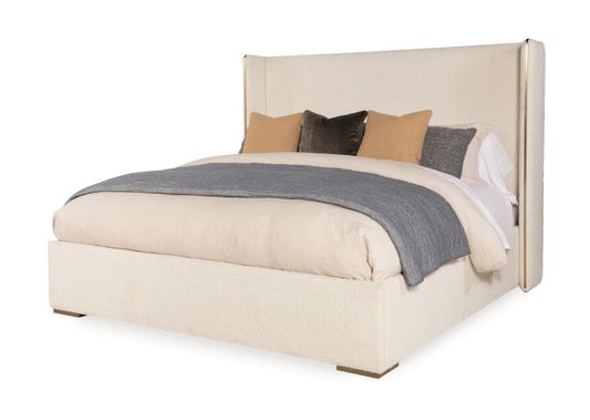 Cadence Upholstered Wing Bed - King 6/6