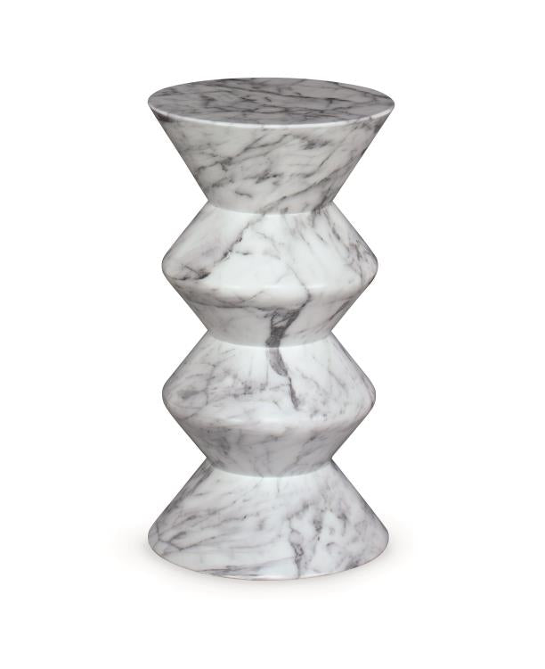 Outdoor Martini Table - Faux Marble