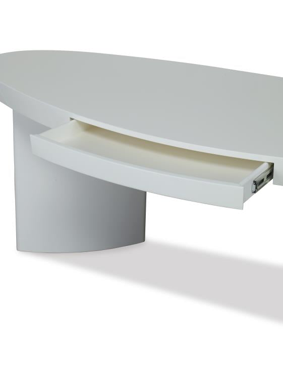 Cadence Writing Desk - White