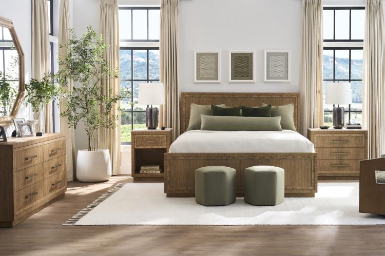 Monterey Three Drawer Nightstand - Hawthorne Light