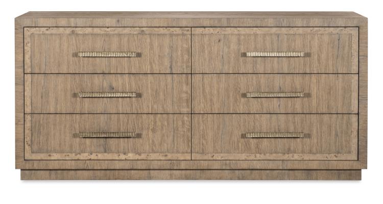 Monterey Six Drawer Dresser - Hawthorne Light