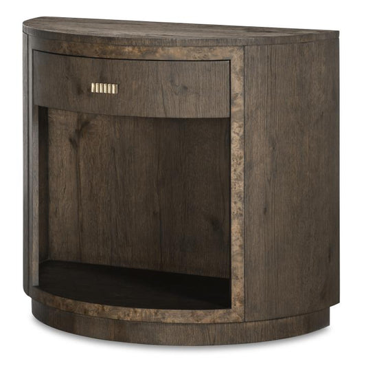 Monterey Demilune Nightstand - Hawthorne Dark
