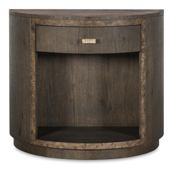 Monterey Demilune Nightstand - Hawthorne Dark
