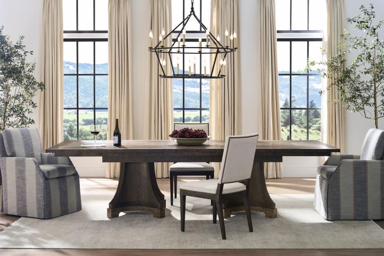 Monterey Large Dining Table - Hawthorne Dark