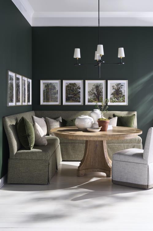 Monterey Round 64" Dining Table - Hawthorne Light