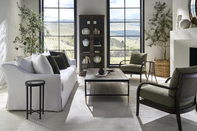 Monterey Tall Display Cabinet - Hawthorne Dark