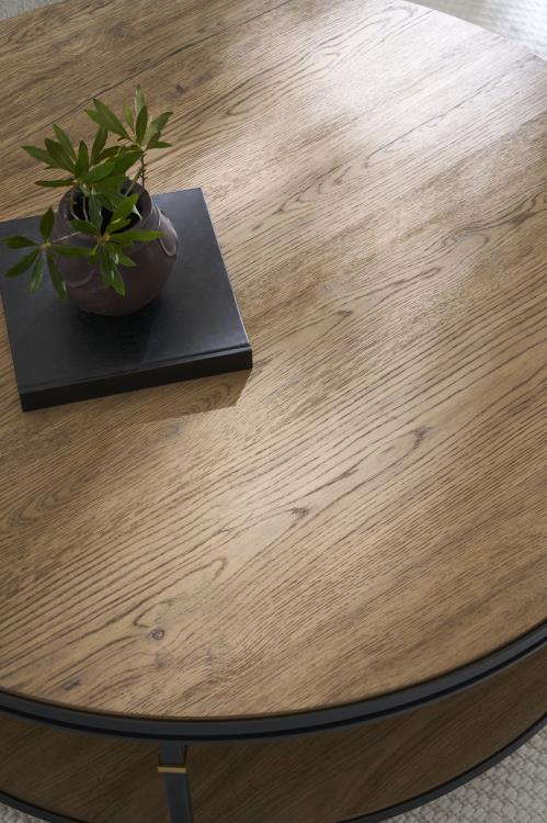 Monterey Round Cocktail Table - Hawthorne Light