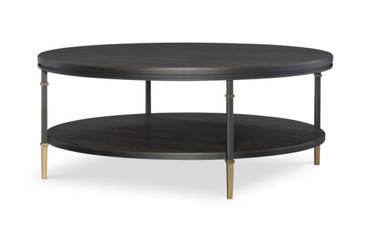 Monterey Round Cocktail Table - Hawthorne Dark