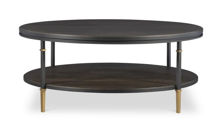 Monterey Round Cocktail Table - Hawthorne Dark
