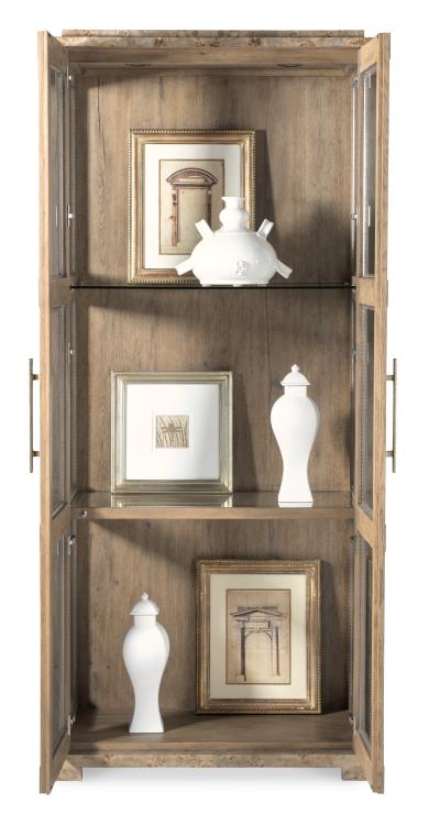 Monterey Tall Display Cabinet - Hawthorne Light
