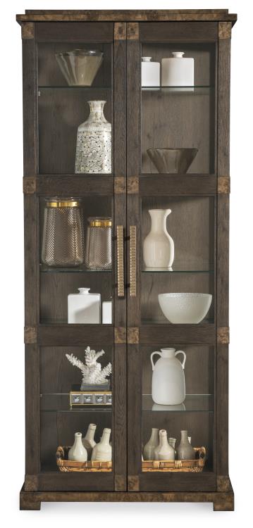 Monterey Tall Display Cabinet - Hawthorne Dark