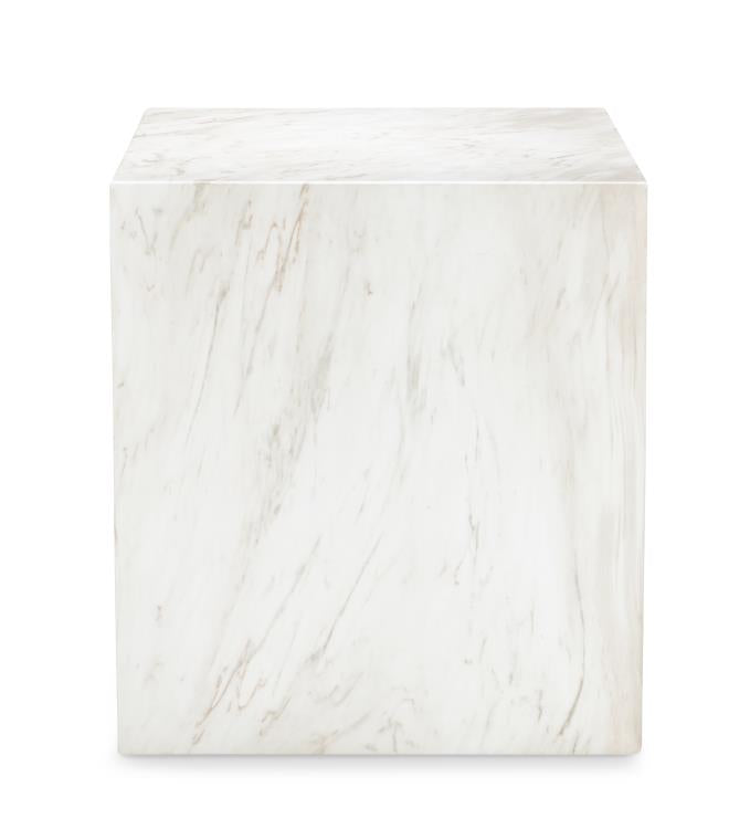 Aries End Table Marble