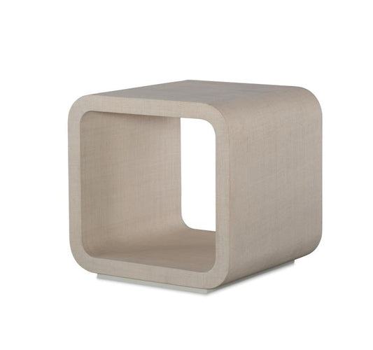 Jasper Raffia Side Table - Natural Raffia