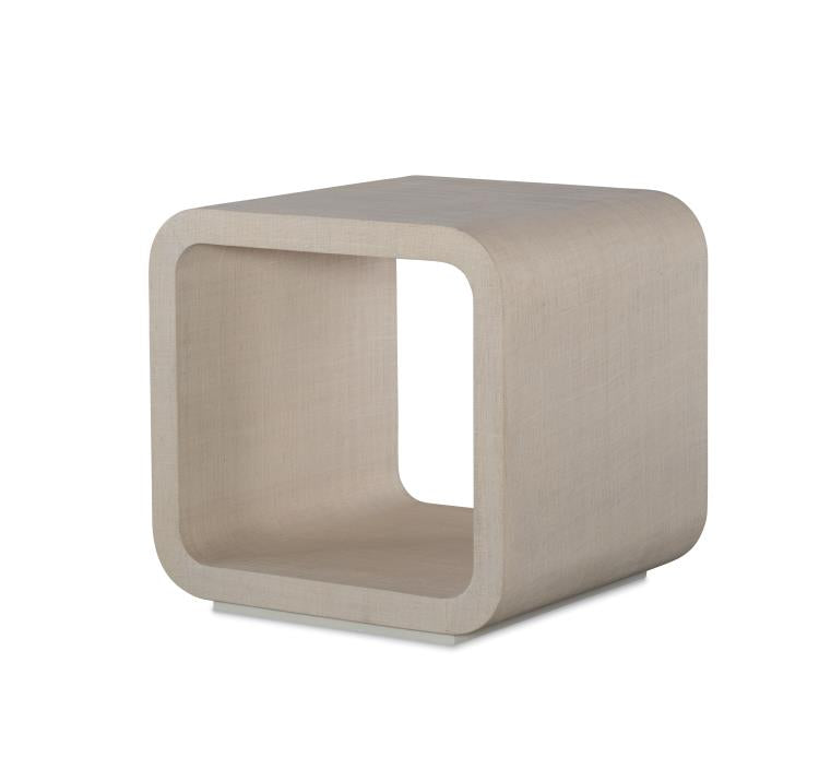 Jasper Raffia Side Table - Natural Raffia