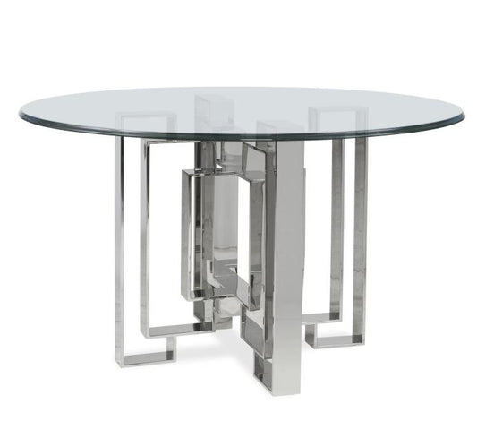 Details Metal Dining Table Base For Glass Top