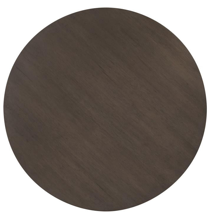 Carlyle Oak Round Dining Table - Mink Grey