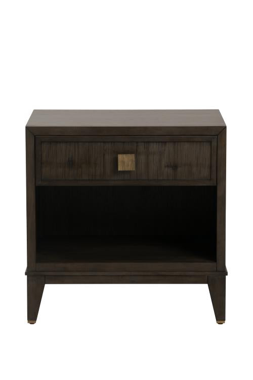 Carlyle 1 Drawer Nightstand-Mink Grey