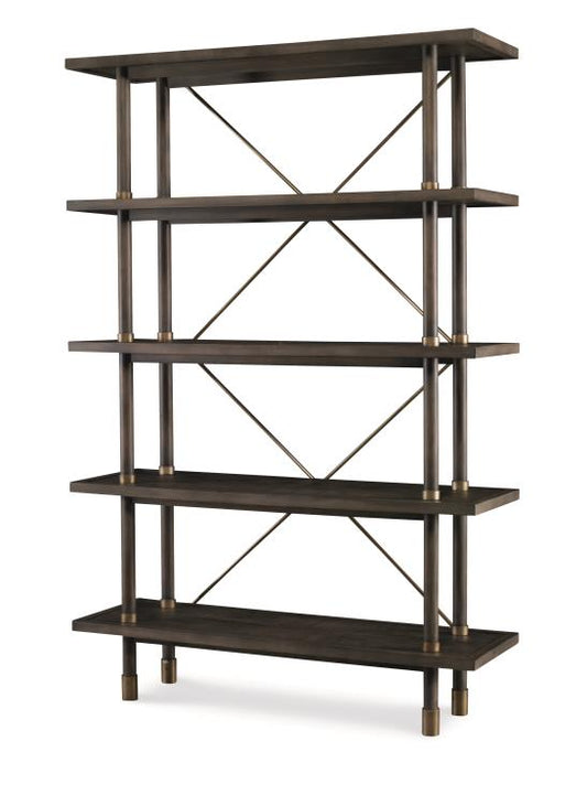 Biscayne Etagere-Mink Grey