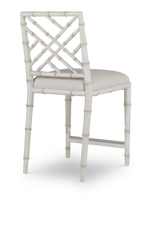 Brighton Counter Stool-Antique White/Flax