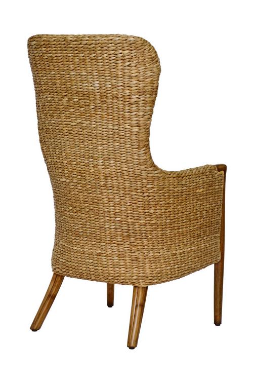 Seagrass Dining Chair-Flax