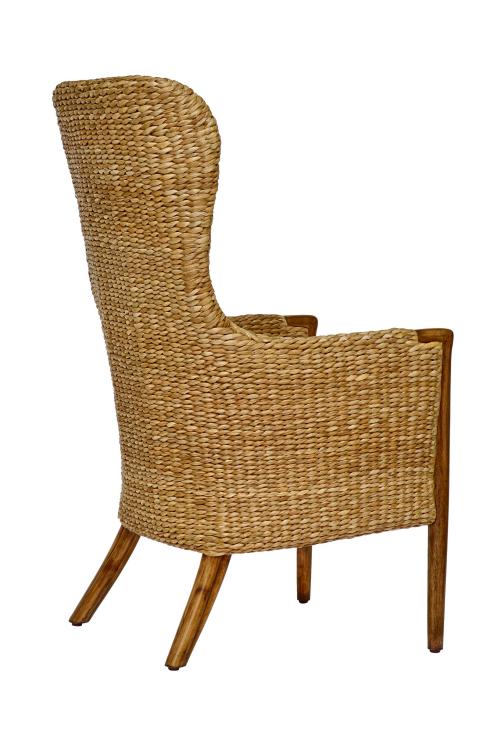 Seagrass Dining Chair-Flax