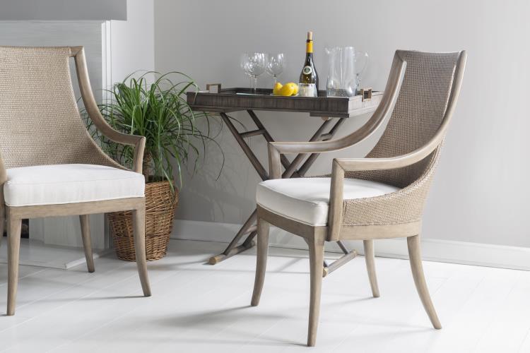 Paragon Dining Chair - Morel Grey/Flax