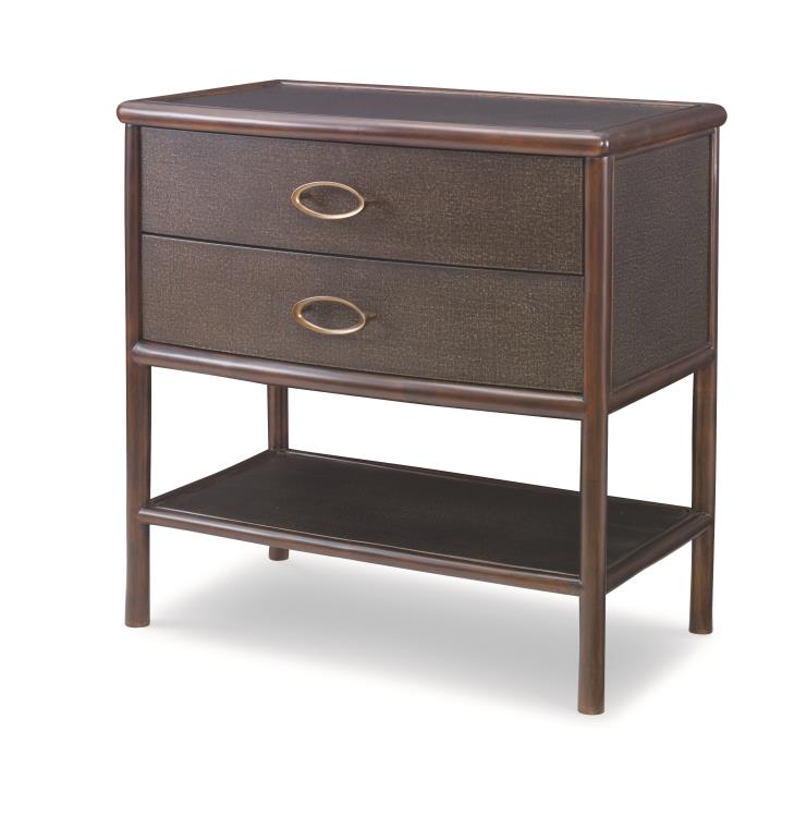 Canvas Nightstand-Black