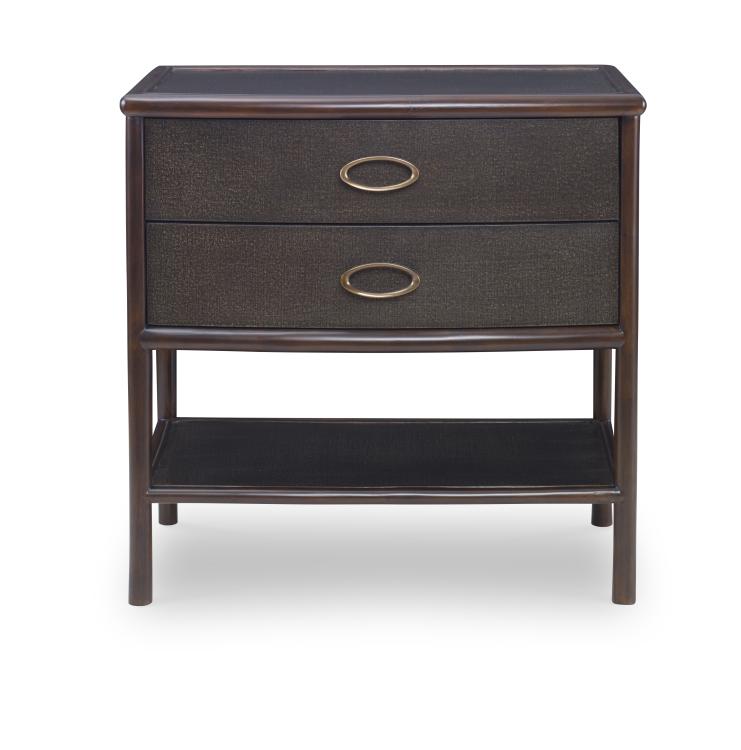 Canvas Nightstand-Black