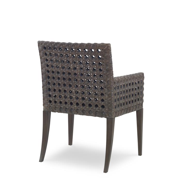 Litchfield Arm Chair - Mink Grey/Flax