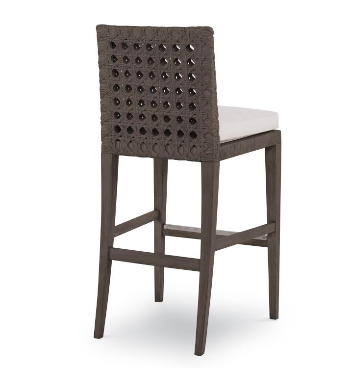 Litchfield Bar Stool-Mink Grey/Flax