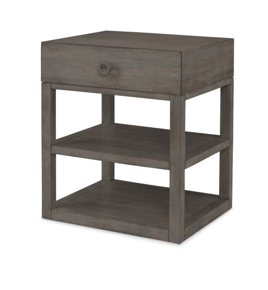 Laguna Small Nightstand-Mink Grey