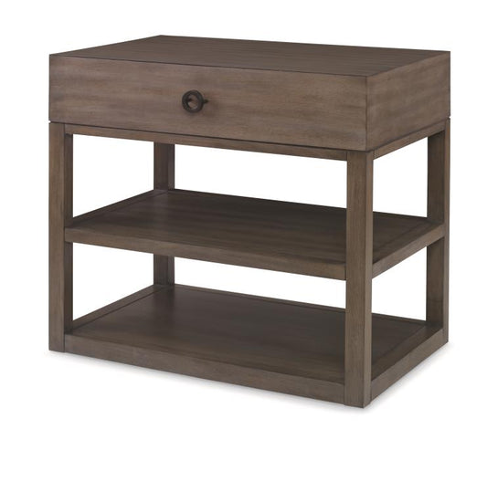 Laguna Large Nightstand-Mink Grey