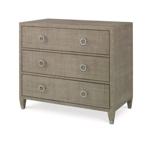 Charleston 3 Drawer Chest-French Grey