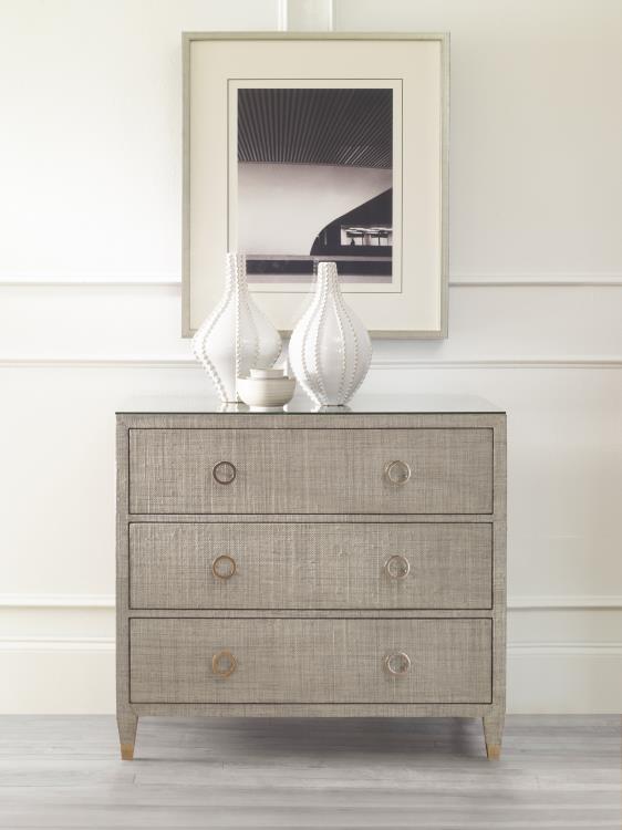 Charleston 3 Drawer Chest-French Grey