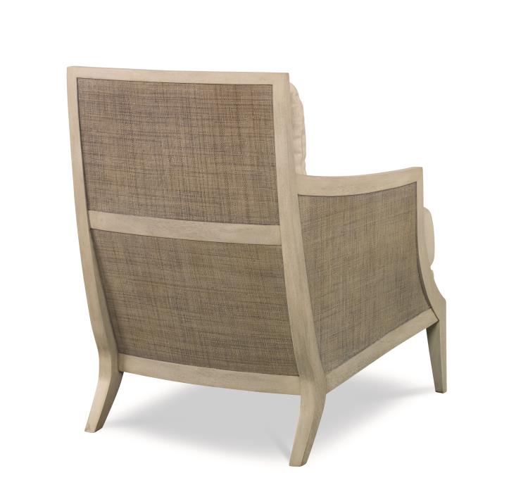 Chesapeake Lounge Chair-French Grey/Pn/Flax