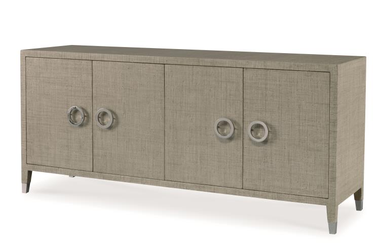 Charleston 4 Door Credenza-French Grey