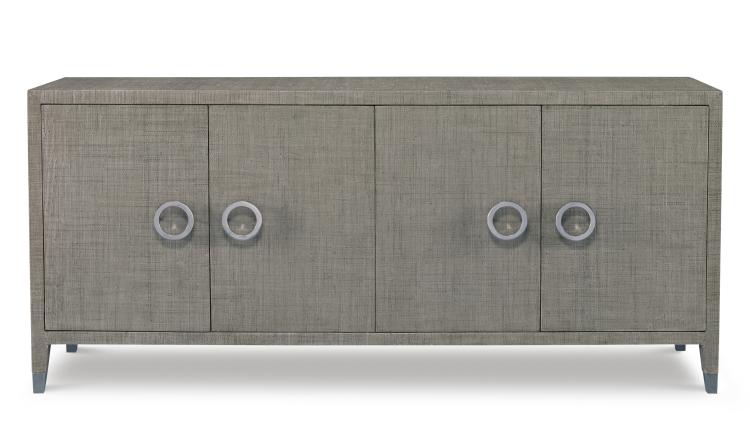 Charleston 4 Door Credenza-French Grey